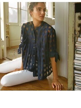 Windowpane Button down by Current Air
